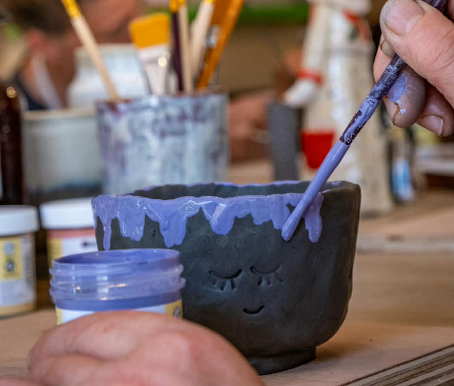 Atelier Peinture sur Céramique - Ariège